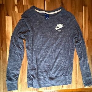 Nike Heathered Blue Crewneck
